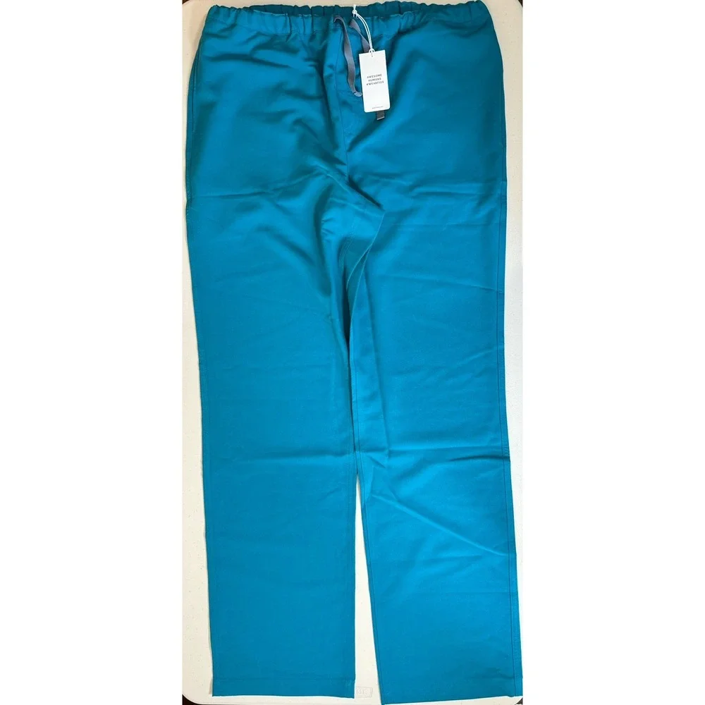 Figs Pisco Basic Scrub Pants Men size XL Tall‎ Uniform Medical PCB Blue NEW